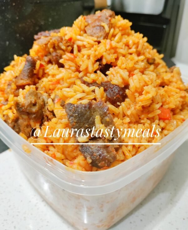 Suya/meaty jollof