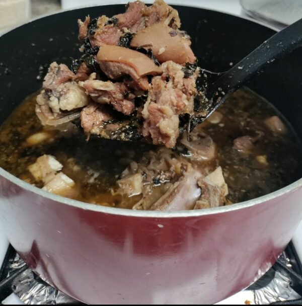 Goat meat peppersoup