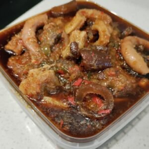 Ayamase with assorted