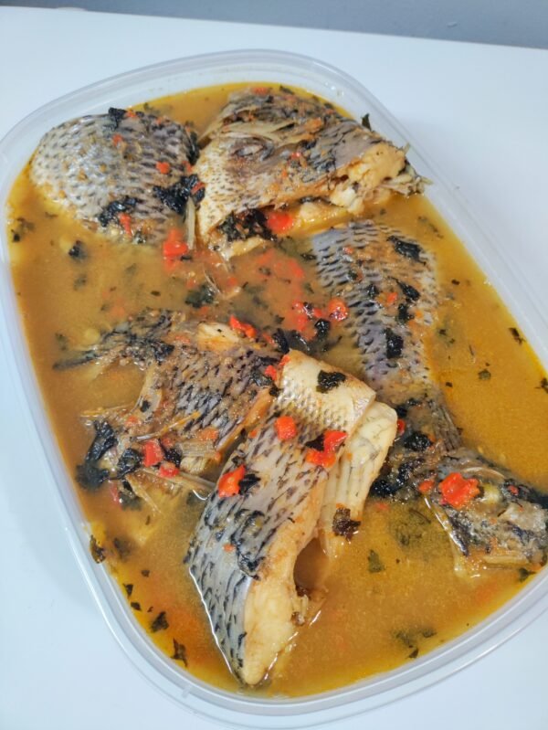 Tilapia fish peppersoup
