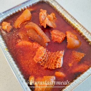 Buka stew (beef, shaki, ponmo)