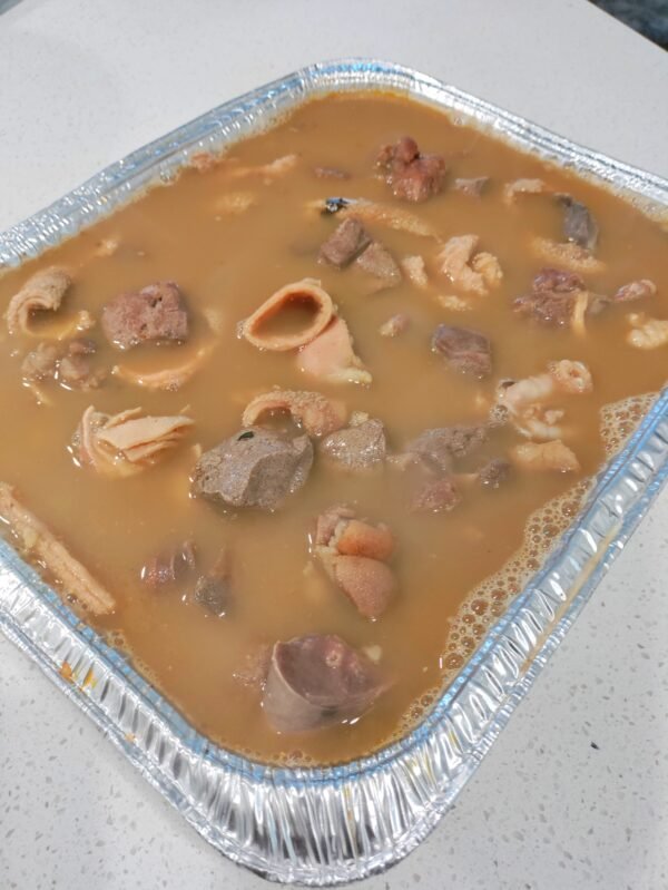 Assorted peppersoup