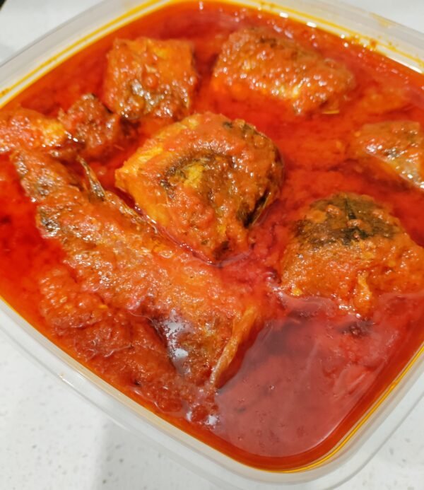 Hake fish stew