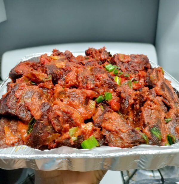 Peppered beef