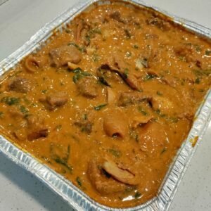 Ogbono soup with goatmeat