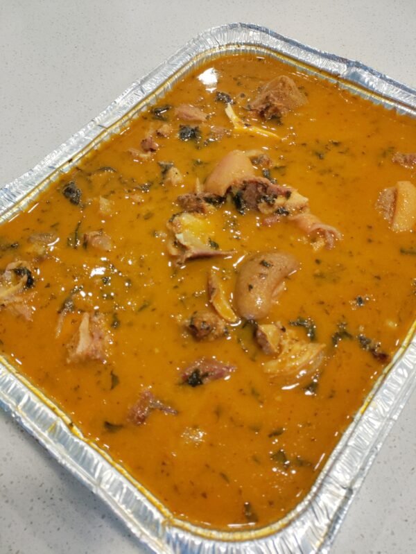 Goat meat bitter leaf soup